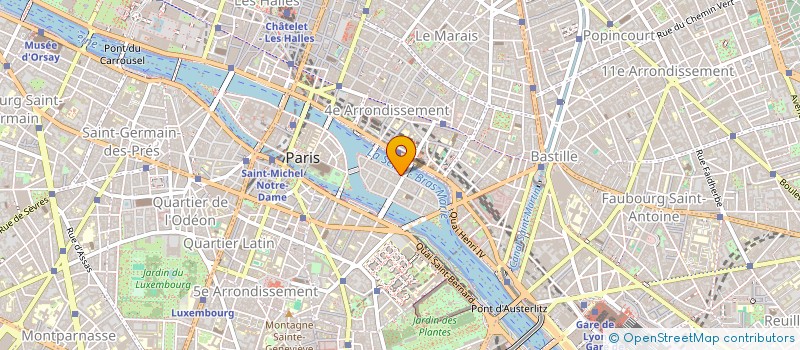 localisation de l'entreprise MADAME MARGUERITE GRIFFOUL  PARIS