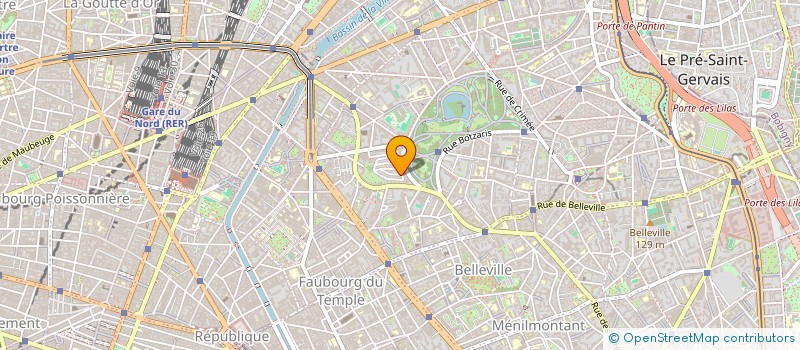 localisation de l'entreprise MADAME MARGUERITE GUERET  PARIS