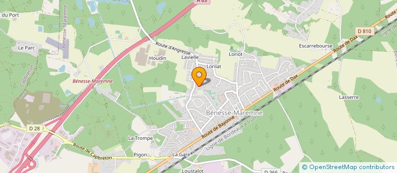 localisation de l'entreprise MADAME MARGUERITE HARGOUS  SAUBRIGUES