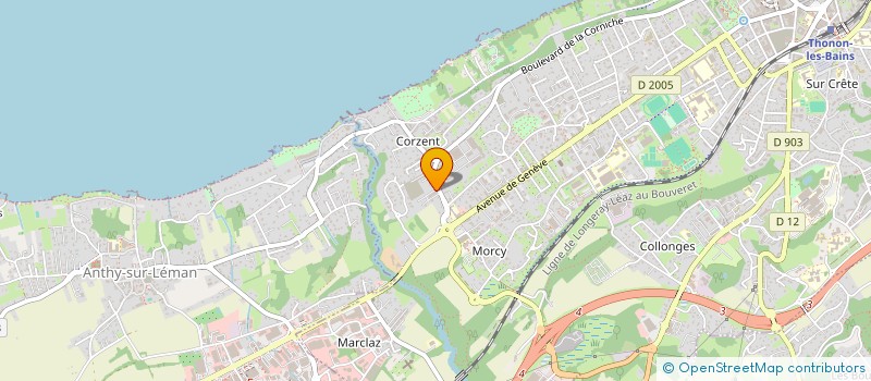 localisation de l'entreprise MADAME MARGUERITE IGIGABEL à THONON-LES-BAINS