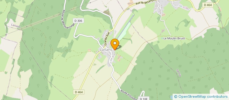 localisation de l'entreprise MADAME MARGUERITE JACQUET à BOUCLANS