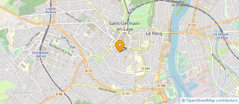 localisation de l'entreprise MADAME MARGUERITE JAUFFRET  SAINT-GERMAIN-EN-LAYE