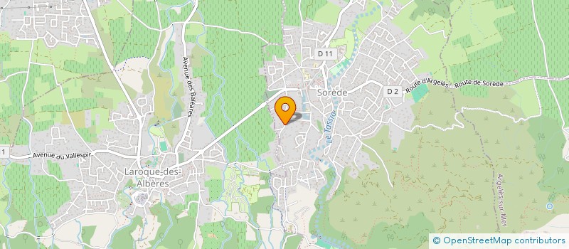 localisation de l'entreprise MADAME MARGUERITE JURADO NARVAEZ  SOREDE