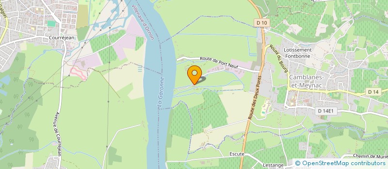 localisation de l'entreprise MADAME MARGUERITE KALISZ  CAMBLANES-ET-MEYNAC