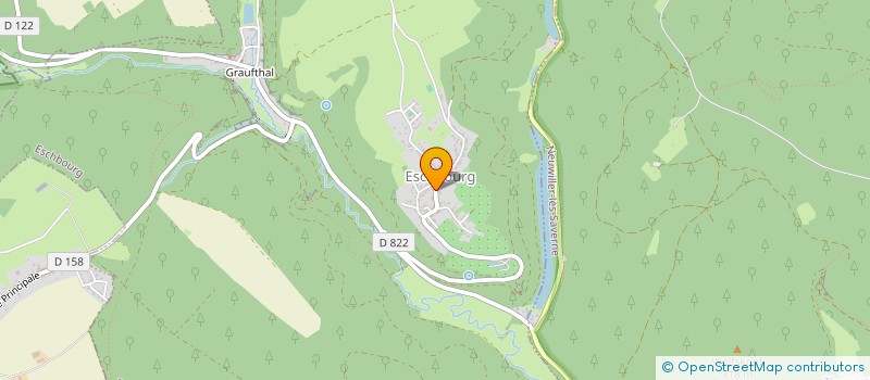 localisation de l'entreprise MADAME MARGUERITE KUNTZ  HIRSCHLAND