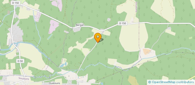 localisation de l'entreprise MADAME MARGUERITE LAFITTE  SOUSTONS