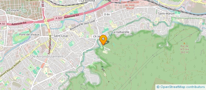 localisation de l'entreprise MADAME MARGUERITE LALANDE  MARSEILLE