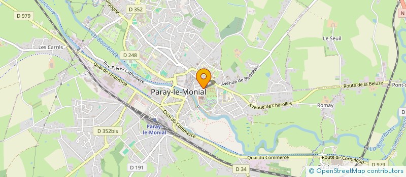 localisation de l'entreprise MADAME MARGUERITE LARESCHE  PARAY-LE-MONIAL