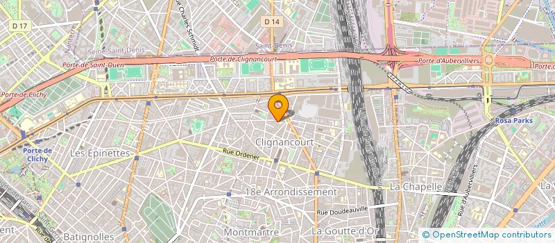 localisation de l'entreprise MADAME MARGUERITE LE BOUTEILLER  PARIS