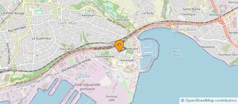 localisation de l'entreprise MADAME MARGUERITE LE ROY à BREST