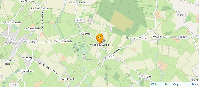 localisation de l'entreprise MADAME MARGUERITE LECLERC  LAULNE