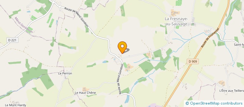 localisation de l'entreprise MADAME MARGUERITE LEROUX à MENIL-GONDOUIN