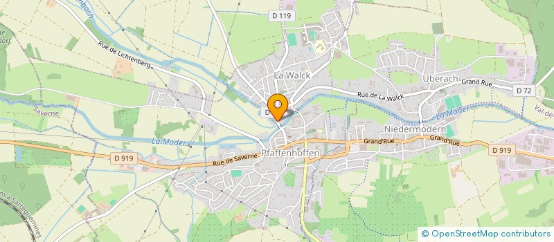 localisation de l'entreprise MADAME MARGUERITE LIENHARD  UHRWILLER