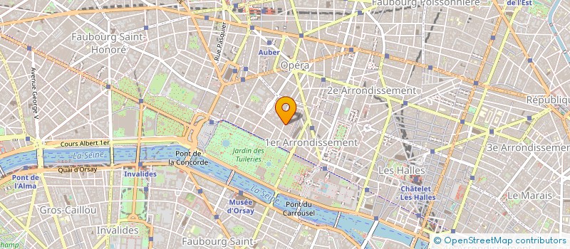 localisation de l'entreprise MADAME MARGUERITE LOPEZ à PARIS