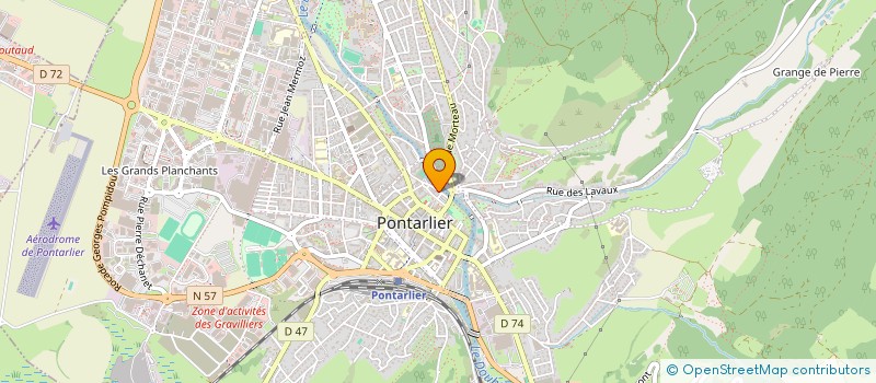 localisation de l'entreprise MADAME MARGUERITE MARGUET à PONTARLIER