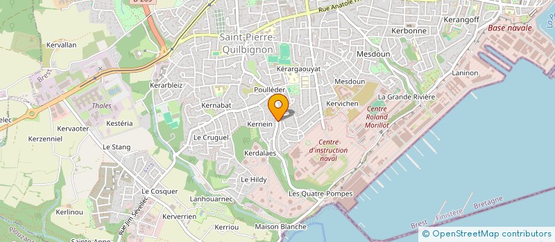 localisation de l'entreprise MADAME MARGUERITE-MARIE JEANSON à BREST
