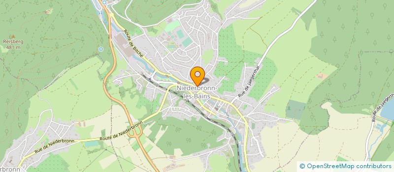 localisation de l'entreprise MADAME MARGUERITE MAUSOLF  NIEDERBRONN-LES-BAINS