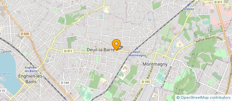 localisation de l'entreprise MADAME MARGUERITE MEFOE  DEUIL-LA-BARRE