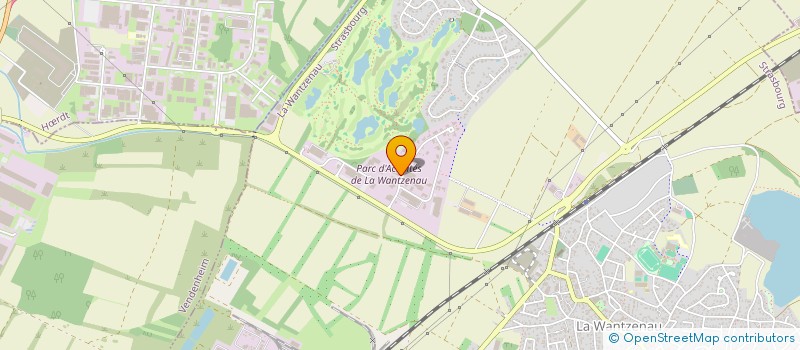 localisation de l'entreprise MADAME MARGUERITE MELLINGER  LA WANTZENAU