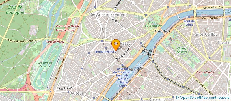 localisation de l'entreprise MADAME MARGUERITE MORTIER  PARIS