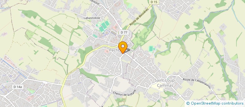 localisation de l'entreprise MADAME MARGUERITE NABOULET  PECHBONNIEU