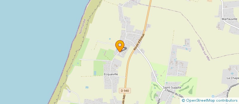 localisation de l'entreprise MADAME MARGUERITE PANCHOU  OCTEVILLE-SUR-MER