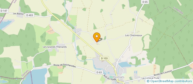 localisation de l'entreprise MADAME MARGUERITE PARSEKIAN  DOMATS