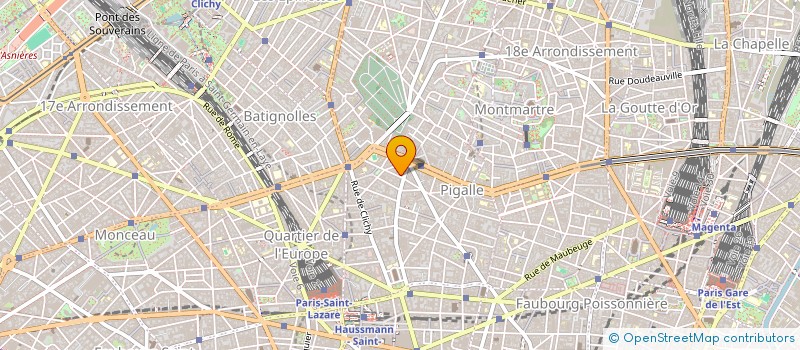 localisation de l'entreprise MADAME MARGUERITE PILLONEL  PARIS