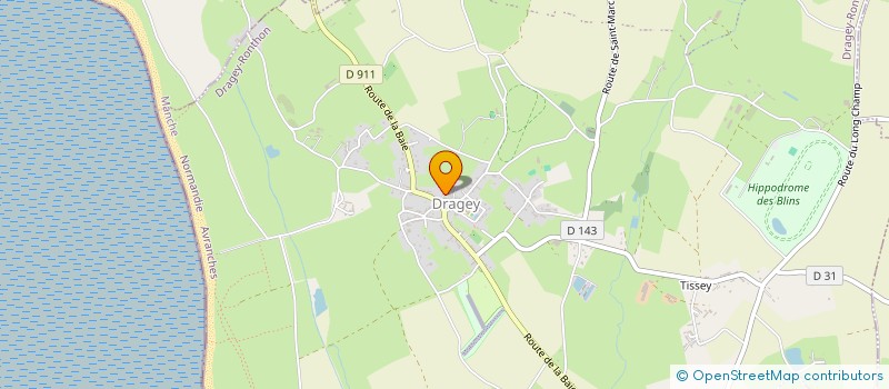 localisation de l'entreprise MADAME MARGUERITE PLOMBIN  DRAGEY-RONTHON