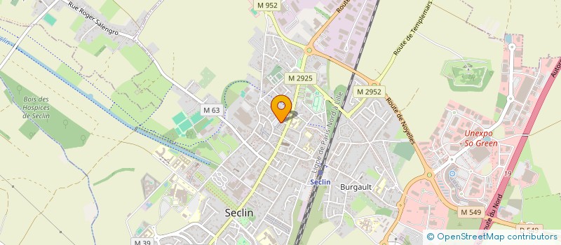 localisation de l'entreprise MADAME MARGUERITE PREVOST à SECLIN