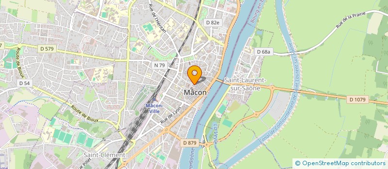 localisation de l'entreprise MADAME MARGUERITE RABOUD à MACON