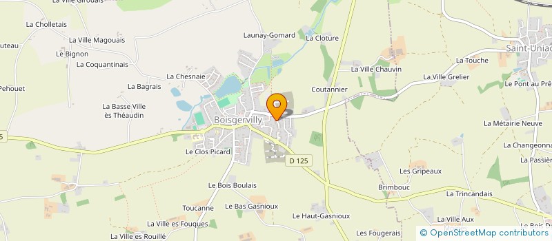 localisation de l'entreprise MADAME MARGUERITE ROMA  BOISGERVILLY