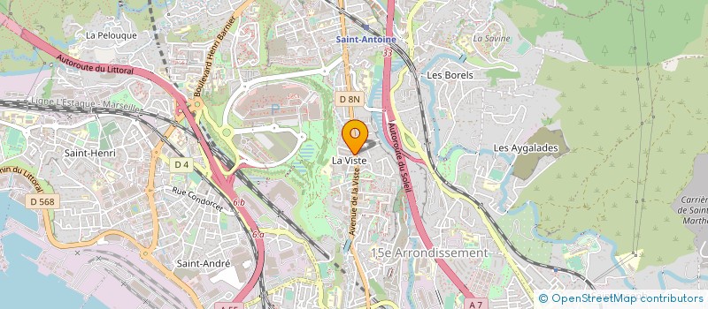 localisation de l'entreprise MADAME MARGUERITE ROUBIN à MARSEILLE