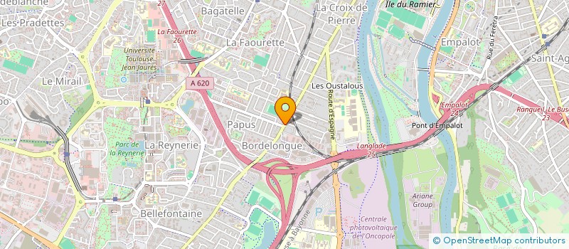 localisation de l'entreprise MADAME MARGUERITE SALEFRANQUE à TOULOUSE