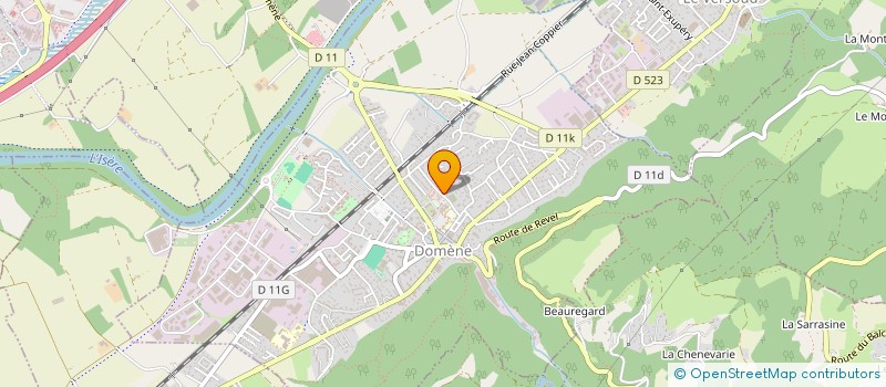 localisation de l'entreprise MADAME MARGUERITE SAVIN  DOMENE