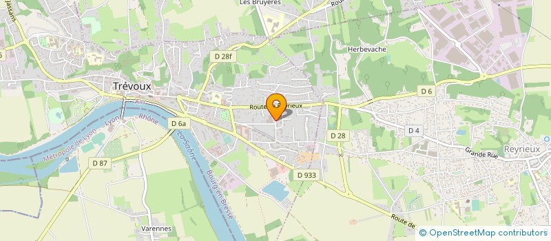 localisation de l'entreprise MADAME MARGUERITE SCHIED à TREVOUX