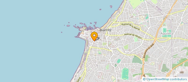 localisation de l'entreprise MADAME MARGUERITE SCHLAEFLI à BIARRITZ