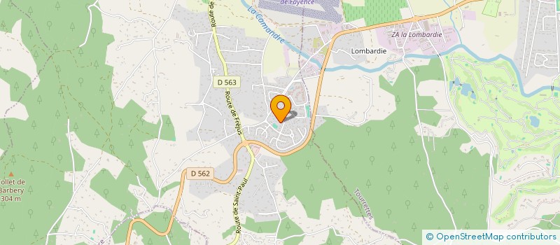 localisation de l'entreprise MADAME MARGUERITE SCHOLTES  FAYENCE