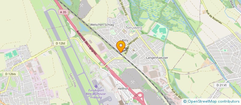 localisation de l'entreprise MADAME MARGUERITE SCHWEITZER  SAINT-LOUIS