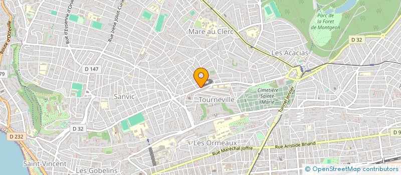 localisation de l'entreprise MADAME MARGUERITE SICARD à LE HAVRE