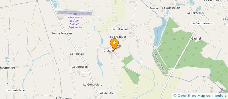 localisation de l'entreprise MADAME MARGUERITE SOREL à SAINT-SULPICE-DES-LANDES