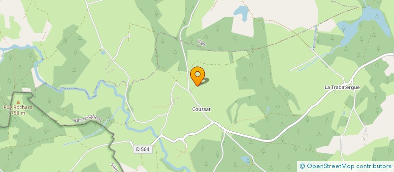 localisation de l'entreprise MADAME MARGUERITE SOUCHAL  SAUVAGNAT