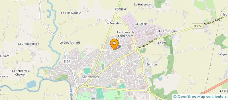 localisation de l'entreprise MADAME MARGUERITE THIRIEZ à CHAVAGNE