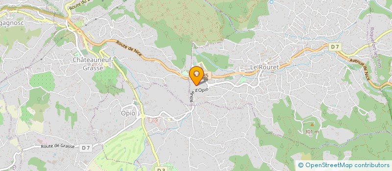 localisation de l'entreprise MADAME MARGUERITE TOMATIS  LE ROURET