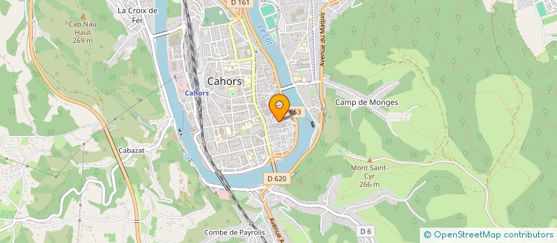 localisation de l'entreprise MADAME MARGUERITE TRANCHET  CAHORS