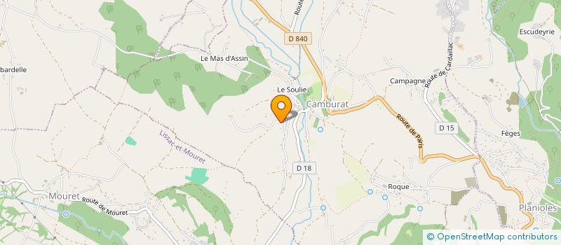 localisation de l'entreprise MADAME MARGUERITE TRUEL  FONS