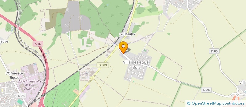 localisation de l'entreprise MADAME MARGUERITE VAZ à VILLAINES-SOUS-BOIS