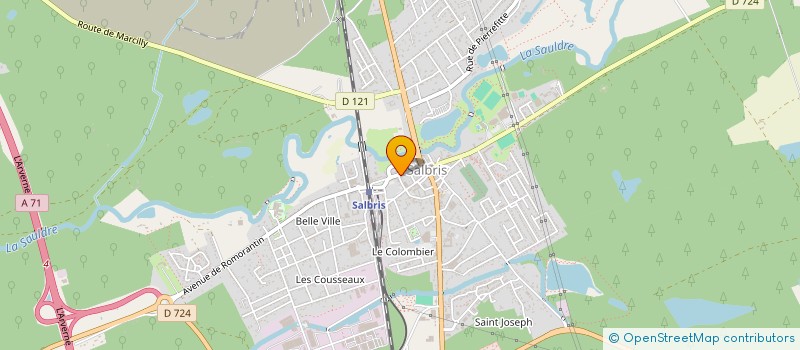 localisation de l'entreprise MADAME MARGUERITE VINCENT  SALBRIS