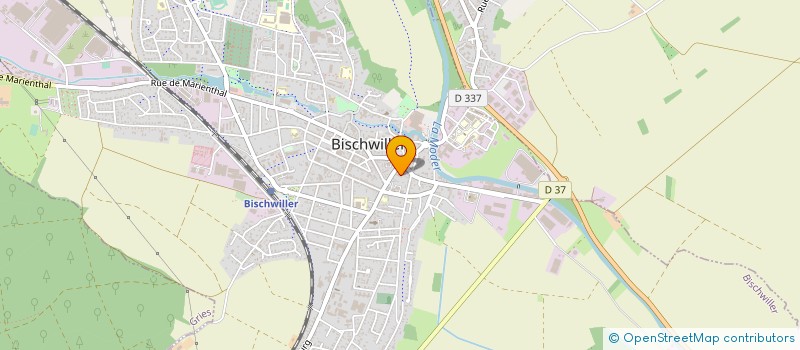 localisation de l'entreprise MADAME MARGUERITE ZIMPFER à BISCHWILLER