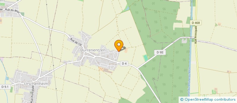 localisation de l'entreprise MADAME MARGUERITE ZINDT  DURRENENTZEN